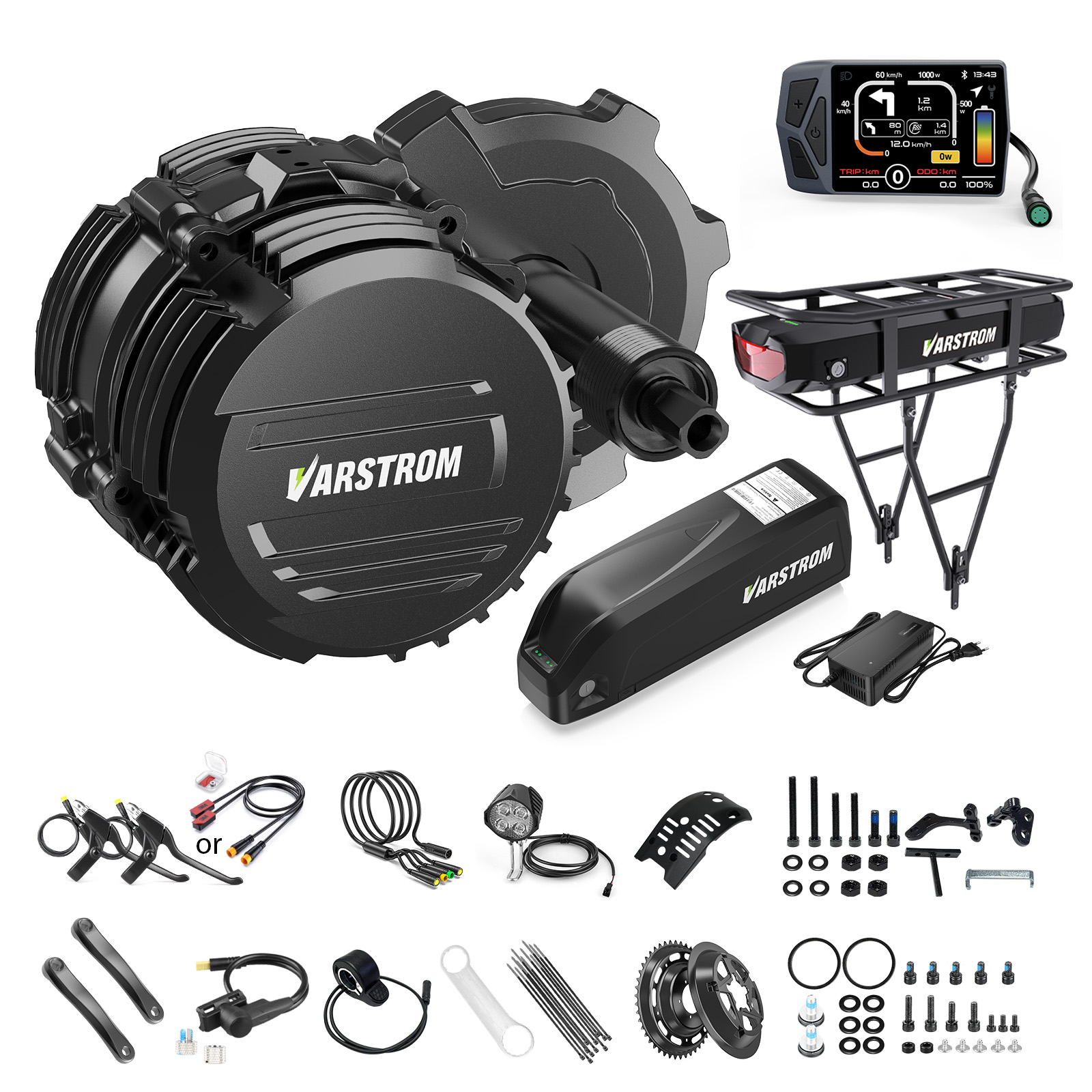 Side Hung Mid Drive Motor Kit - [STOCK USA] Kit Motore Centrale Varstrom
